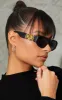PRETTYLITTLETHING Black With Gold Side Detail Round Frame Sunglasses sold by Pretty Little Thing
