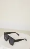 Black Matte Oversized Square Frame Sunglasses sold by Pretty Little Thing