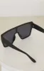 Black Matte Oversized Square Frame Sunglasses sold by Pretty Little Thing