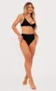 Black Mix & Match High Waist Bikini Bottoms sold by Pretty Little Thing