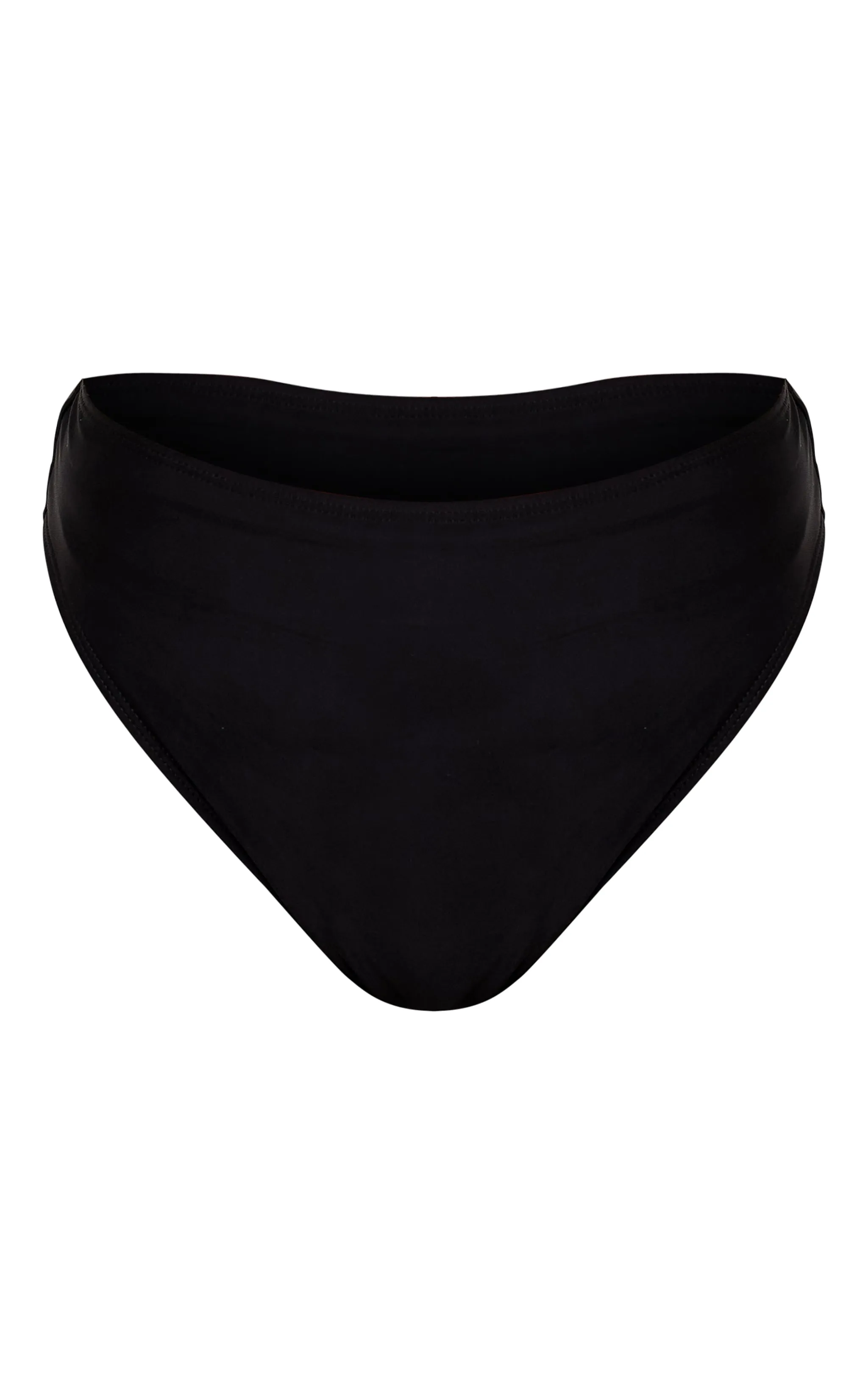 Black Mix & Match High Waisted High Leg Bikini Bottoms sold by Pretty Little Thing product image thumbnail 5