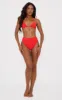 Red Triangle Mix & Match Bikini Top sold by Pretty Little Thing
