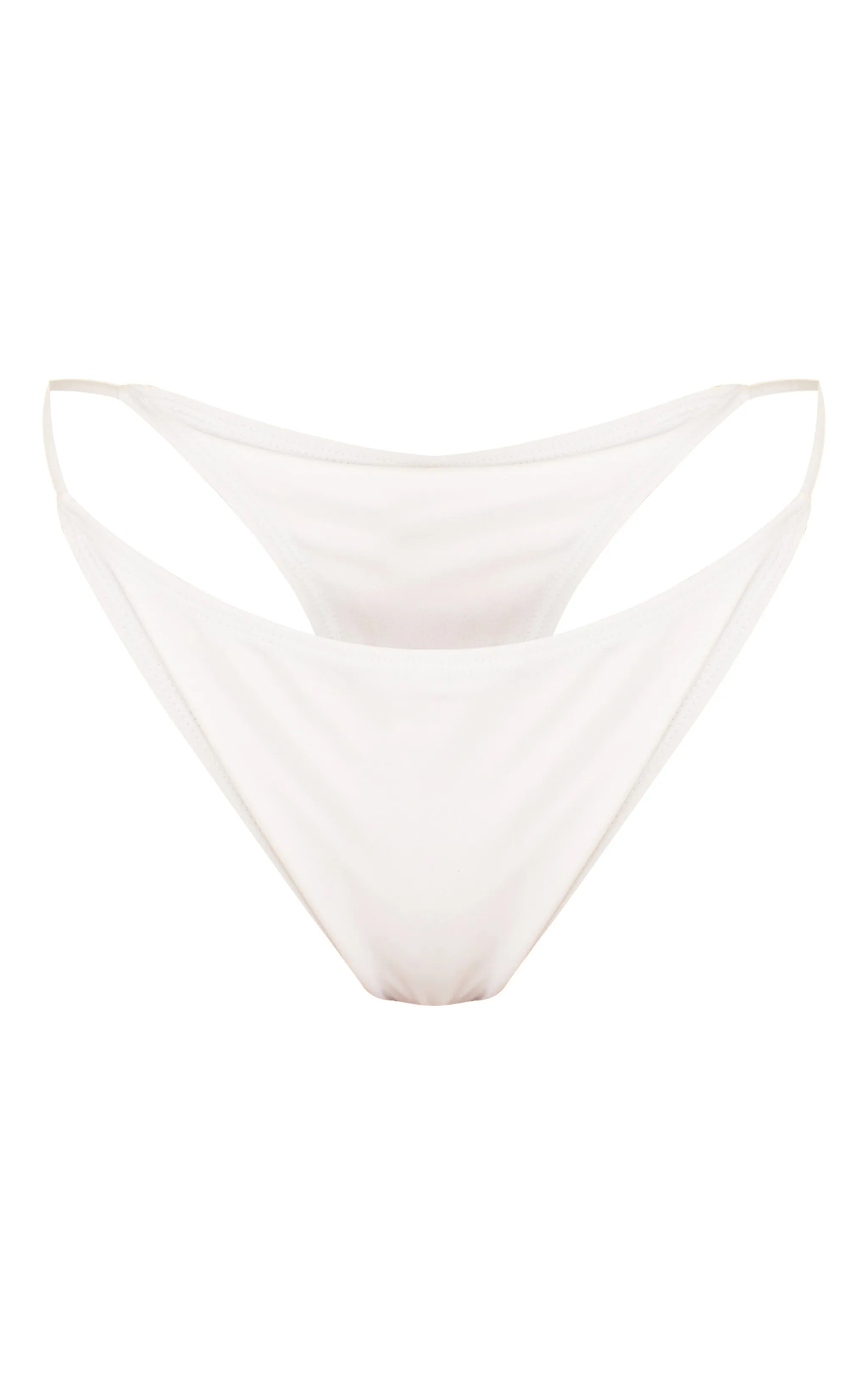 White Mix & Match String Thong Bikini Bottoms sold by Pretty Little Thing product image thumbnail 5