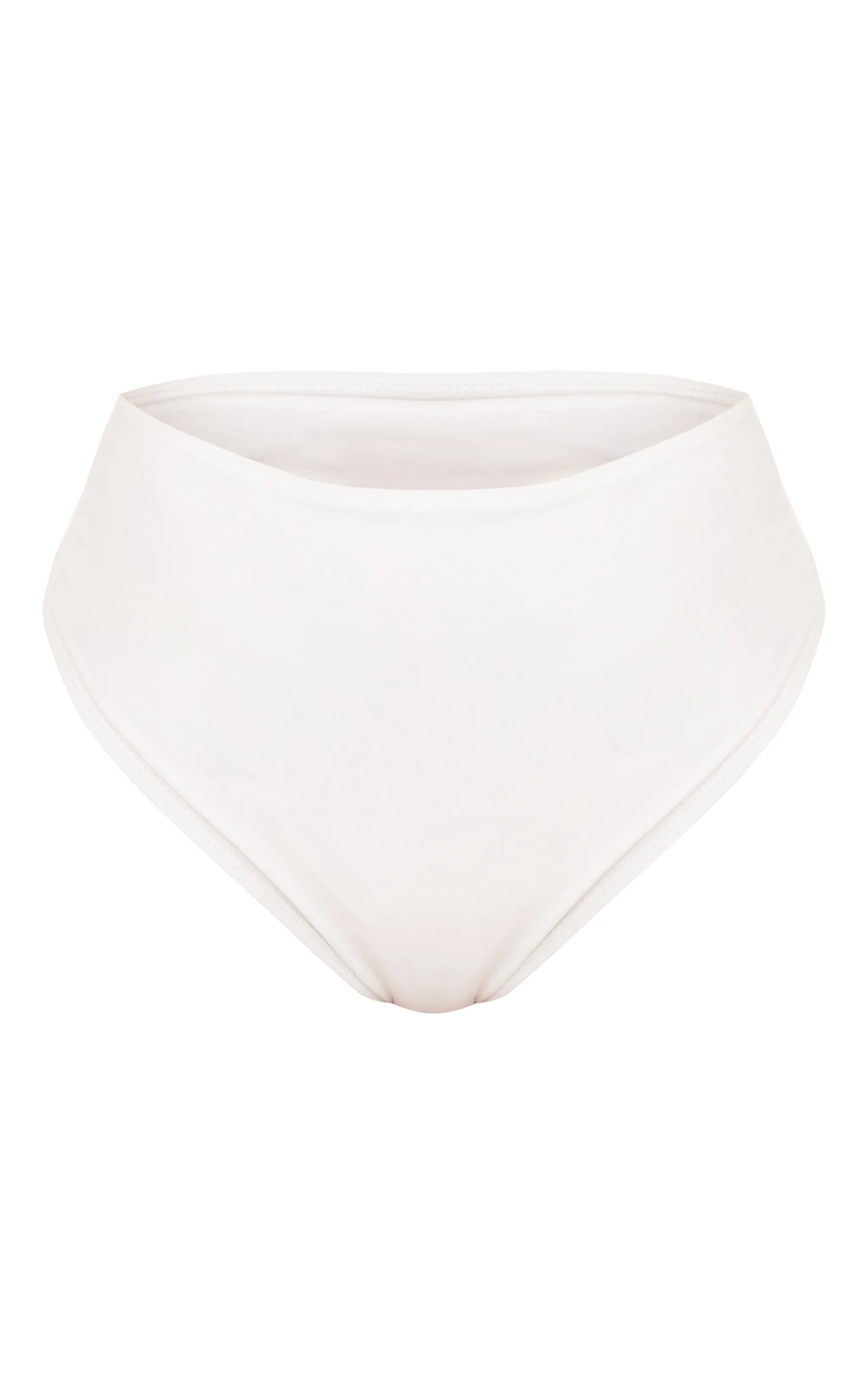 White Mix & Match High Waist Bikini Bottoms sold by Pretty Little Thing product image thumbnail 5
