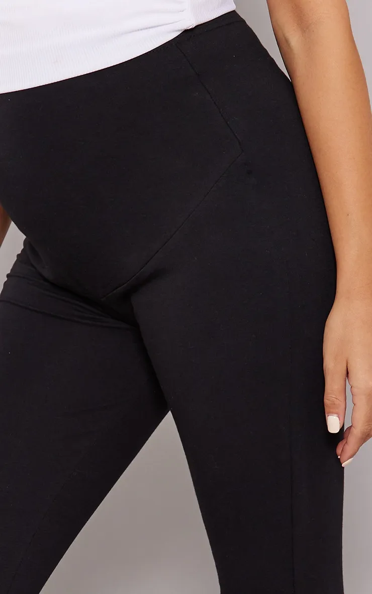 Maternity Black Bump Support Leggings sold by Pretty Little Thing product image thumbnail 4