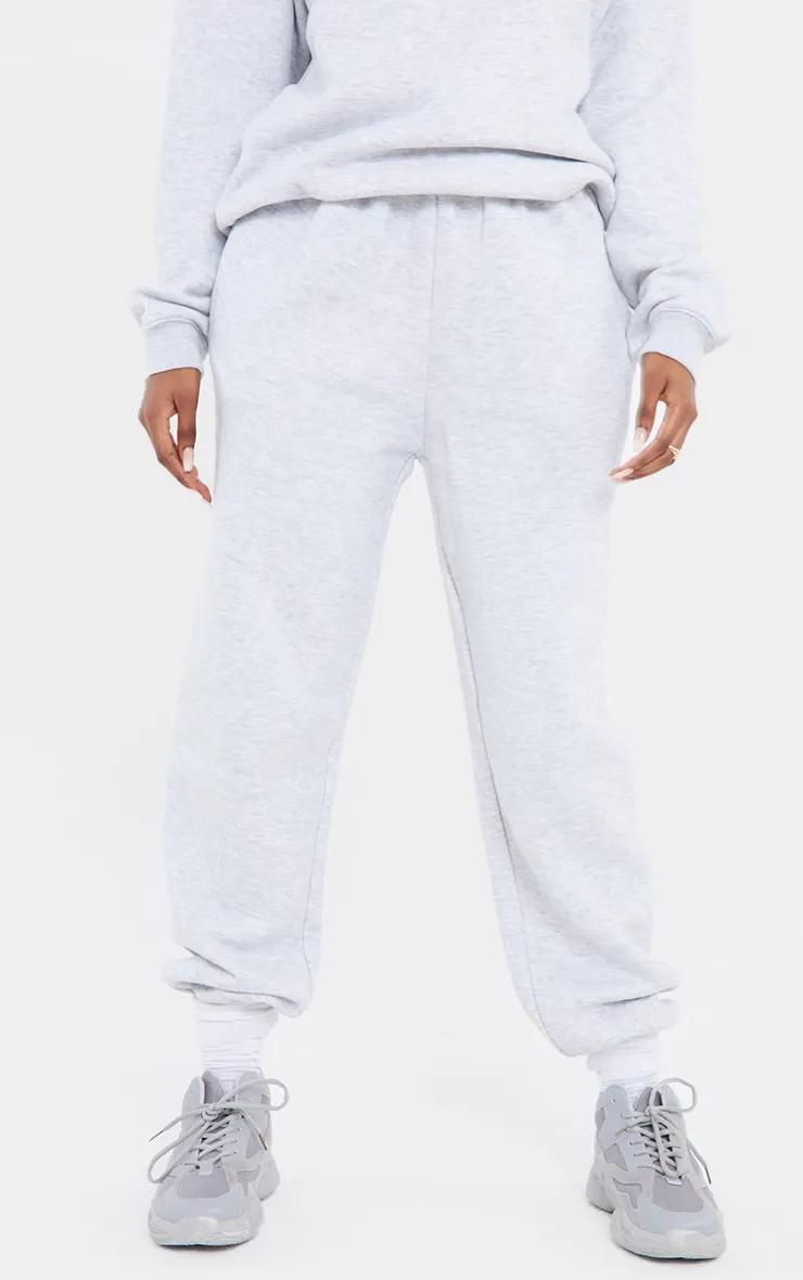 Tall Grey Marl Ultimate Sweat Joggers sold by Pretty Little Thing product image thumbnail 2