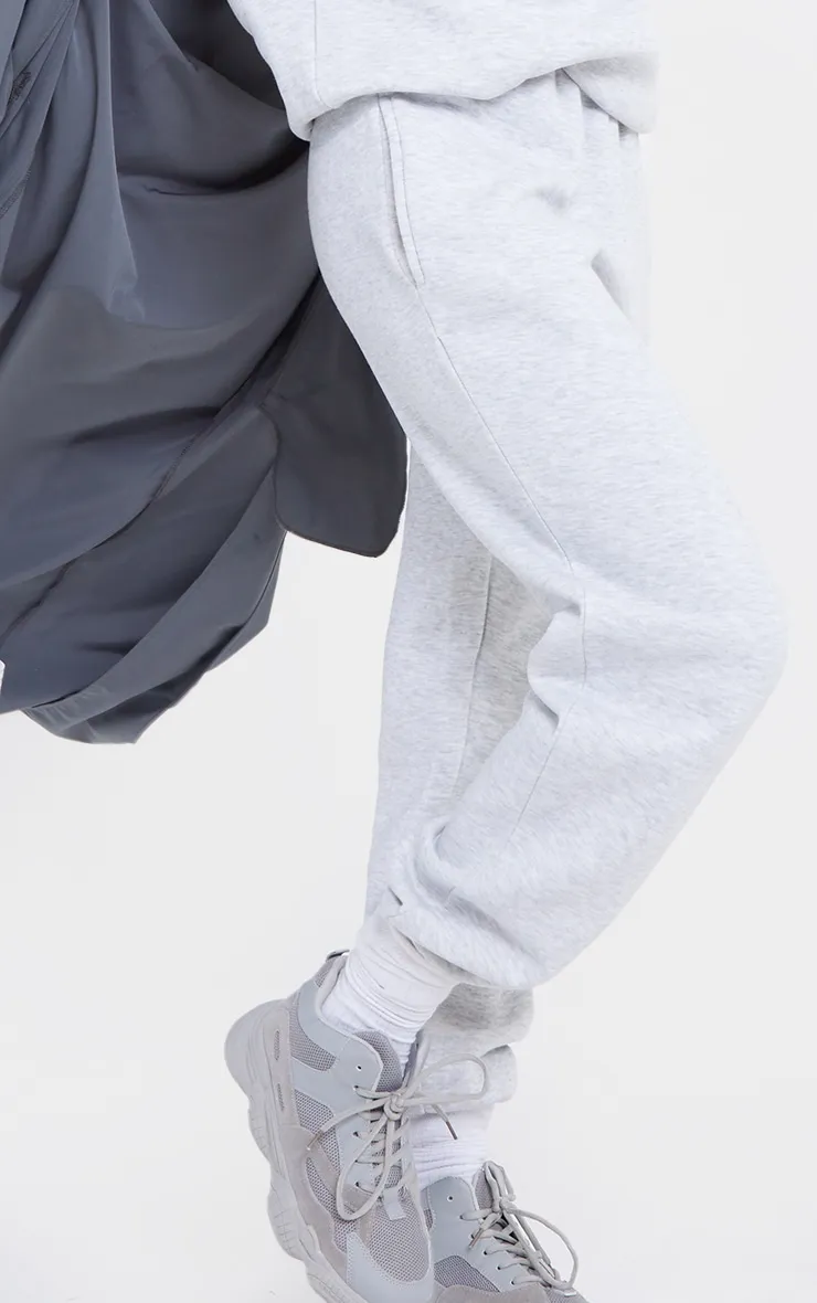 Tall Grey Marl Ultimate Sweat Joggers sold by Pretty Little Thing product image thumbnail 4