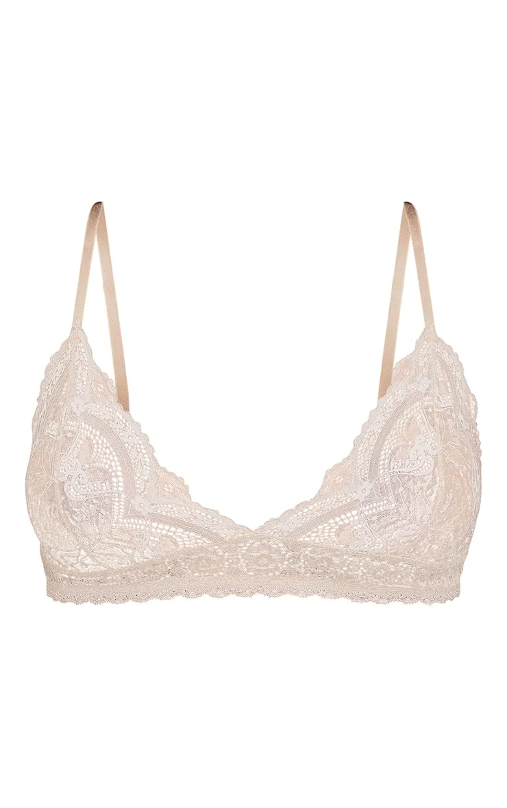 Nude Basic Lace Bra sold by Pretty Little Thing product image thumbnail 5