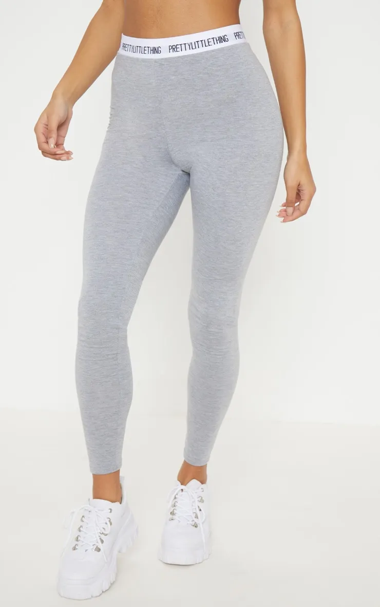 PRETTYLITTLETHING Grey Leggings sold by Pretty Little Thing product image thumbnail 2