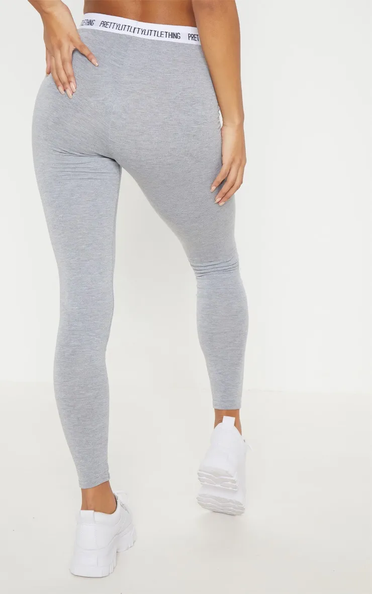 PRETTYLITTLETHING Grey Leggings sold by Pretty Little Thing product image thumbnail 4