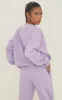 PRETTYLITTLETHING Purple Oversized Slogan Print Pocket Front Sweater sold by Pretty Little Thing