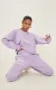 PRETTYLITTLETHING Purple Oversized Slogan Print Pocket Front Sweater sold by Pretty Little Thing