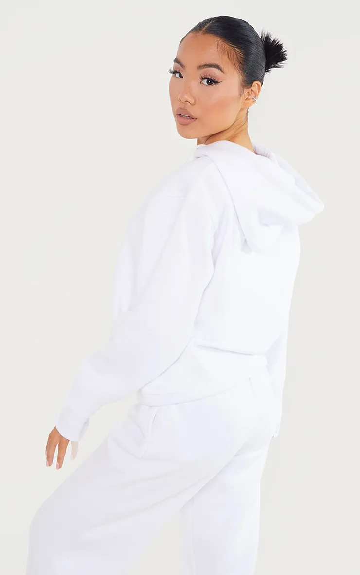 Petite White Ultimate Oversized Hoodie sold by Pretty Little Thing product image thumbnail 2