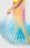 Rainbow Metallic Wings sold by Pretty Little Thing