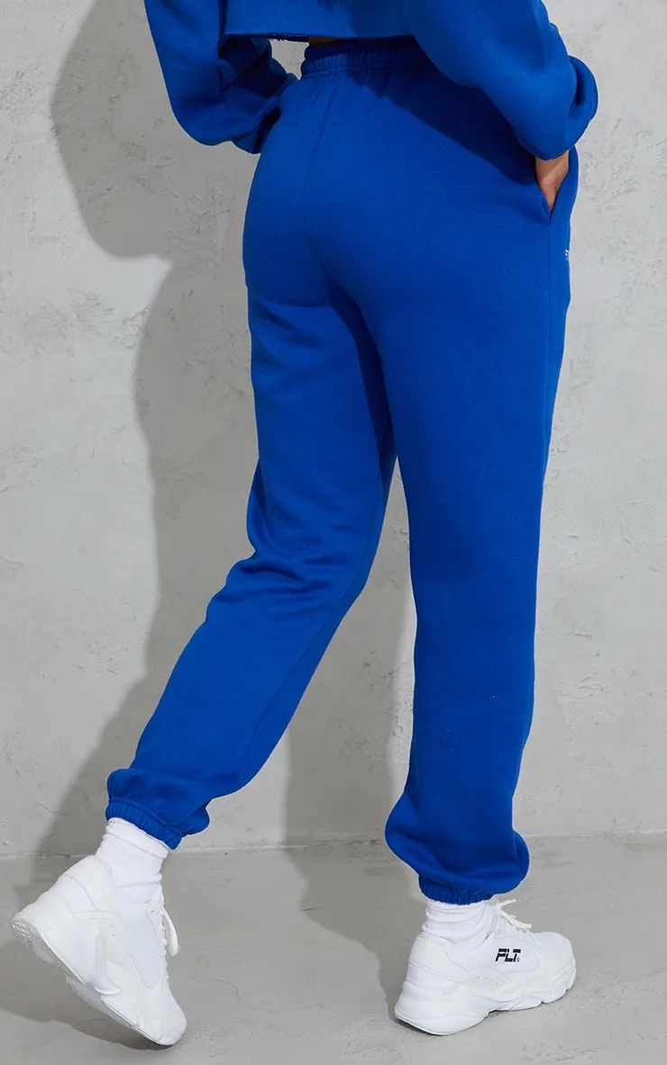 PRETTYLITTLETHING Cobalt Block Embroidered Joggers sold by Pretty Little Thing product image thumbnail 3