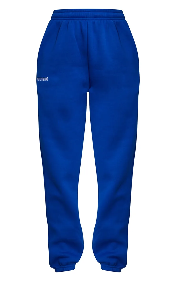 PRETTYLITTLETHING Cobalt Block Embroidered Joggers sold by Pretty Little Thing product image thumbnail 5