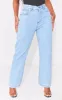 PRETTYLITTLETHING Shape Vintage V Front Waistband Straight Leg Jeans sold by Pretty Little Thing
