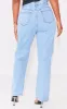 PRETTYLITTLETHING Shape Vintage V Front Waistband Straight Leg Jeans sold by Pretty Little Thing