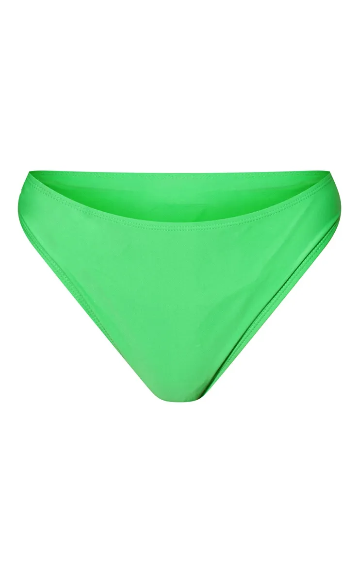Bright Green Mix & Match Cheeky Bum Bikini Bottoms sold by Pretty Little Thing product image thumbnail 5