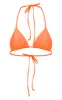Orange Triangle Mix & Match Bikini Top sold by Pretty Little Thing
