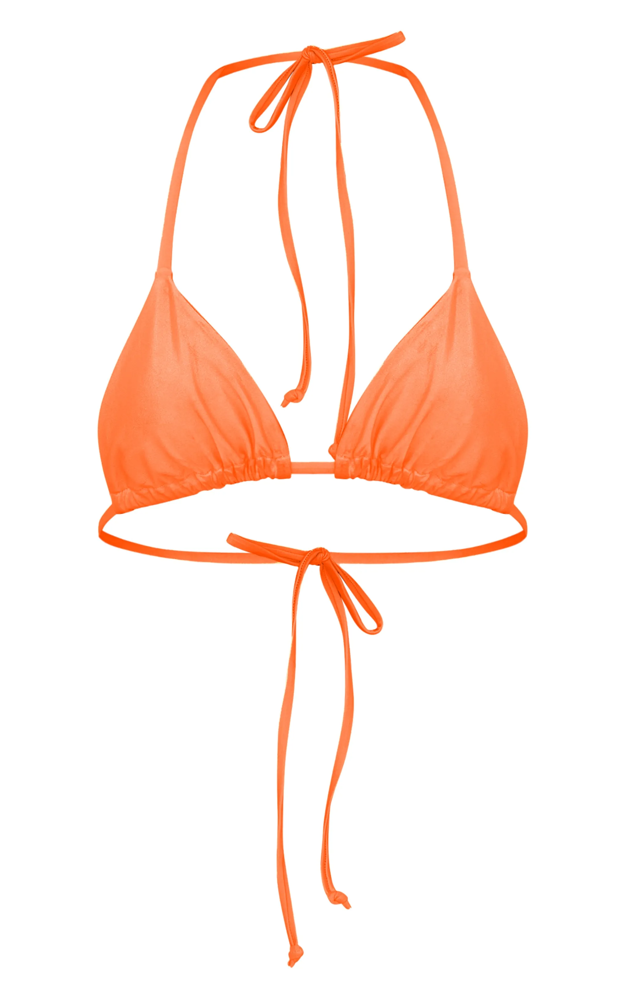 Orange Triangle Mix & Match Bikini Top sold by Pretty Little Thing product image thumbnail 5