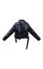Plus Black Faux Leather Zip Detail Biker Jacket sold by Pretty Little Thing