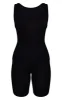 Petite Black Basic Unitard sold by Pretty Little Thing