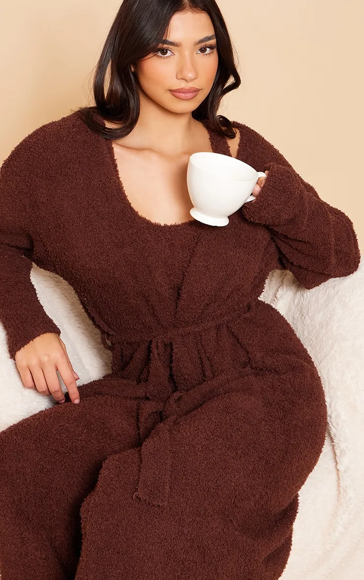 Coffee Cosy Dressing Gown sold by Pretty Little Thing product image thumbnail 4