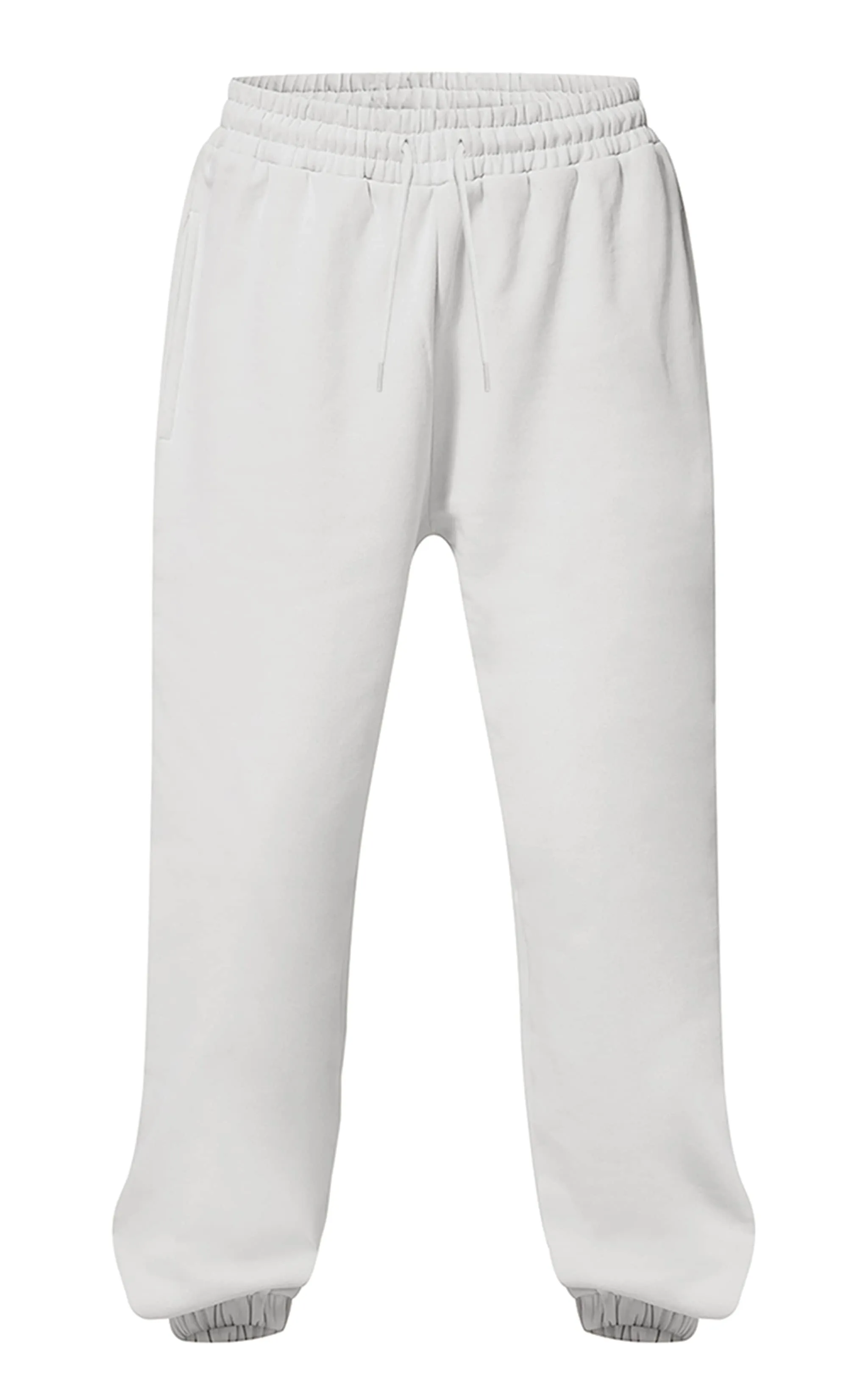 Ash Grey Premium Cuffed Sweat Joggers sold by Pretty Little Thing product image thumbnail 5