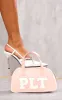 PRETTYLITTLETHING Pink PU Varsity Mini Bag sold by Pretty Little Thing