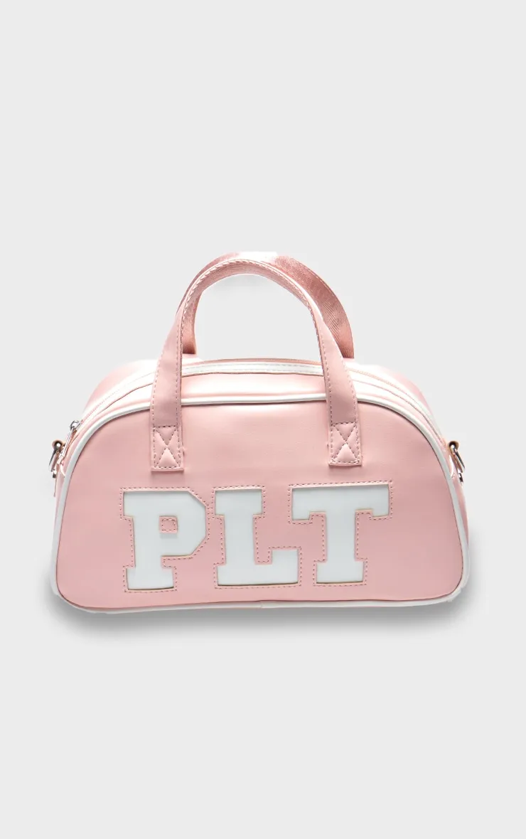 PRETTYLITTLETHING Pink PU Varsity Mini Bag sold by Pretty Little Thing product image thumbnail 2