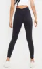 Tall  Black Luxe High Waisted Gym Ruched Bum Leggings sold by Pretty Little Thing