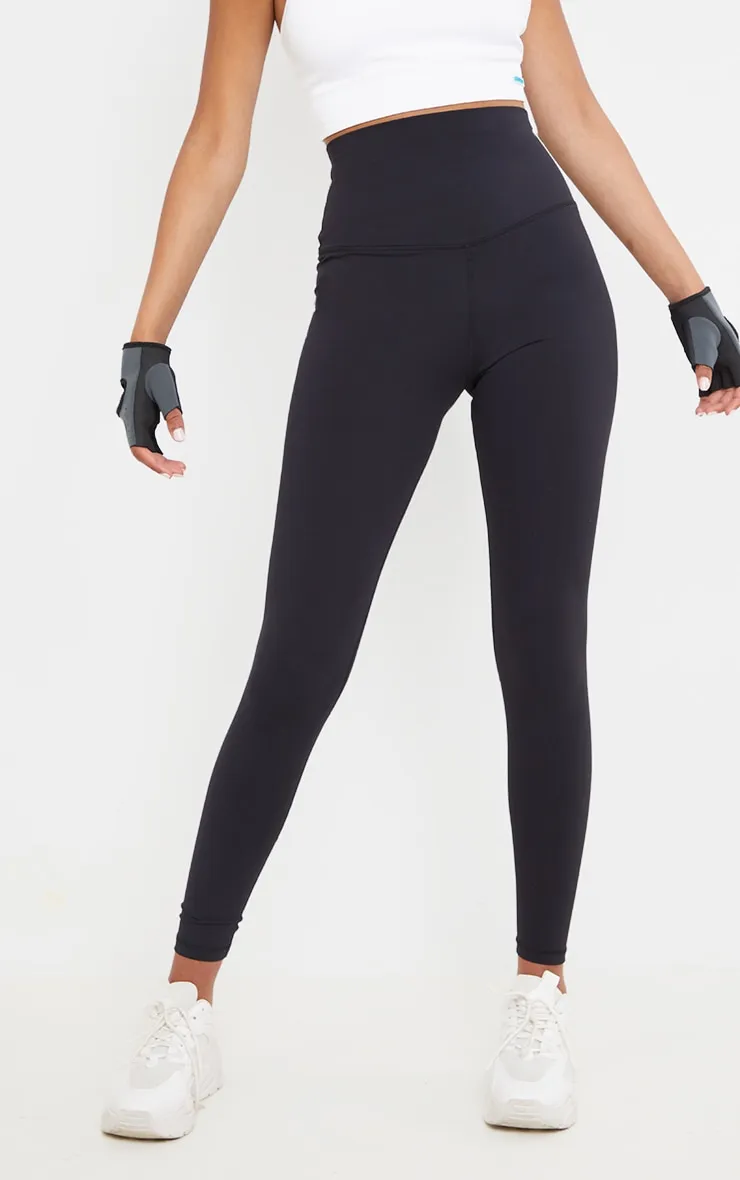 Tall Black Sculpt High Waisted Gym Leggings sold by Pretty Little Thing product image thumbnail 2