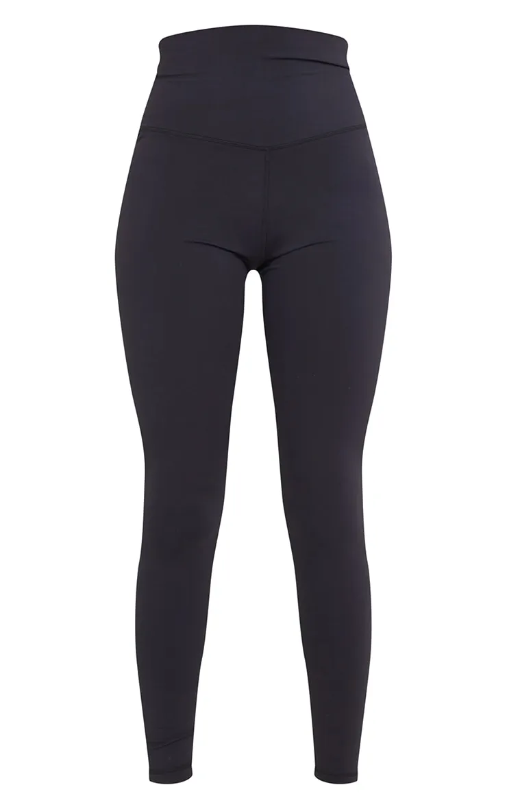 Tall Black Sculpt High Waisted Gym Leggings sold by Pretty Little Thing product image thumbnail 5