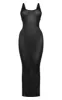 Black Crochet Cut Out Maxi Beach Dress sold by Pretty Little Thing