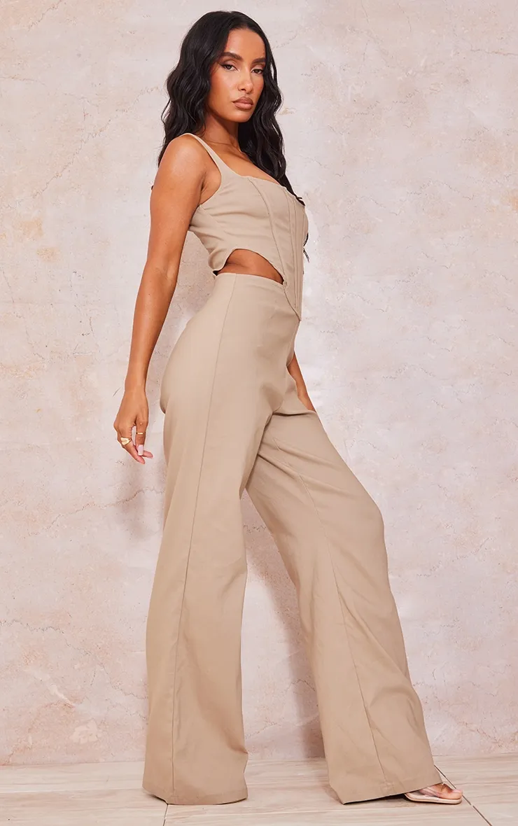 Stone Corset Cut Out Jumpsuit sold by Pretty Little Thing product image thumbnail 3