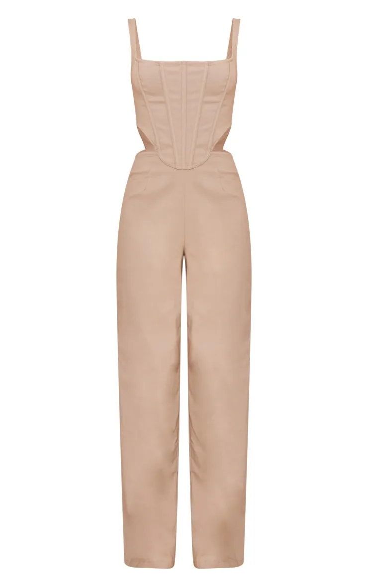 Stone Corset Cut Out Jumpsuit sold by Pretty Little Thing product image thumbnail 5