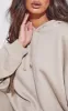 Tall Beige Ultimate Oversized Hoodie sold by Pretty Little Thing