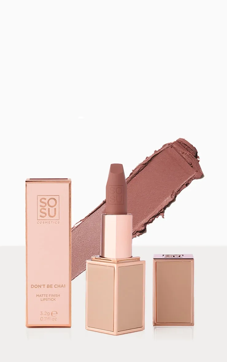 SOSU Lipsticks Don’t Be Chai Matte sold by Pretty Little Thing