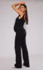 Maternity Black Knitted Square Neck Jumpsuit sold by Pretty Little Thing