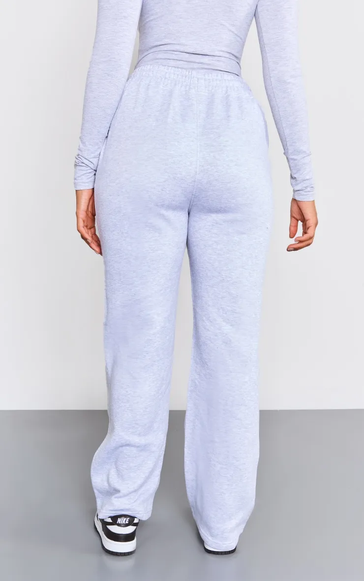 PRETTYLITTLETHING Ash Grey Logo Straight Leg Joggers sold by Pretty Little Thing product image thumbnail 3