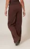 Brown Oversized Drawstring Wide Leg Joggers sold by Pretty Little Thing
