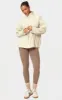 Stone Quarter Zip Fleece Pocket Detail Sweatshirt sold by Pretty Little Thing