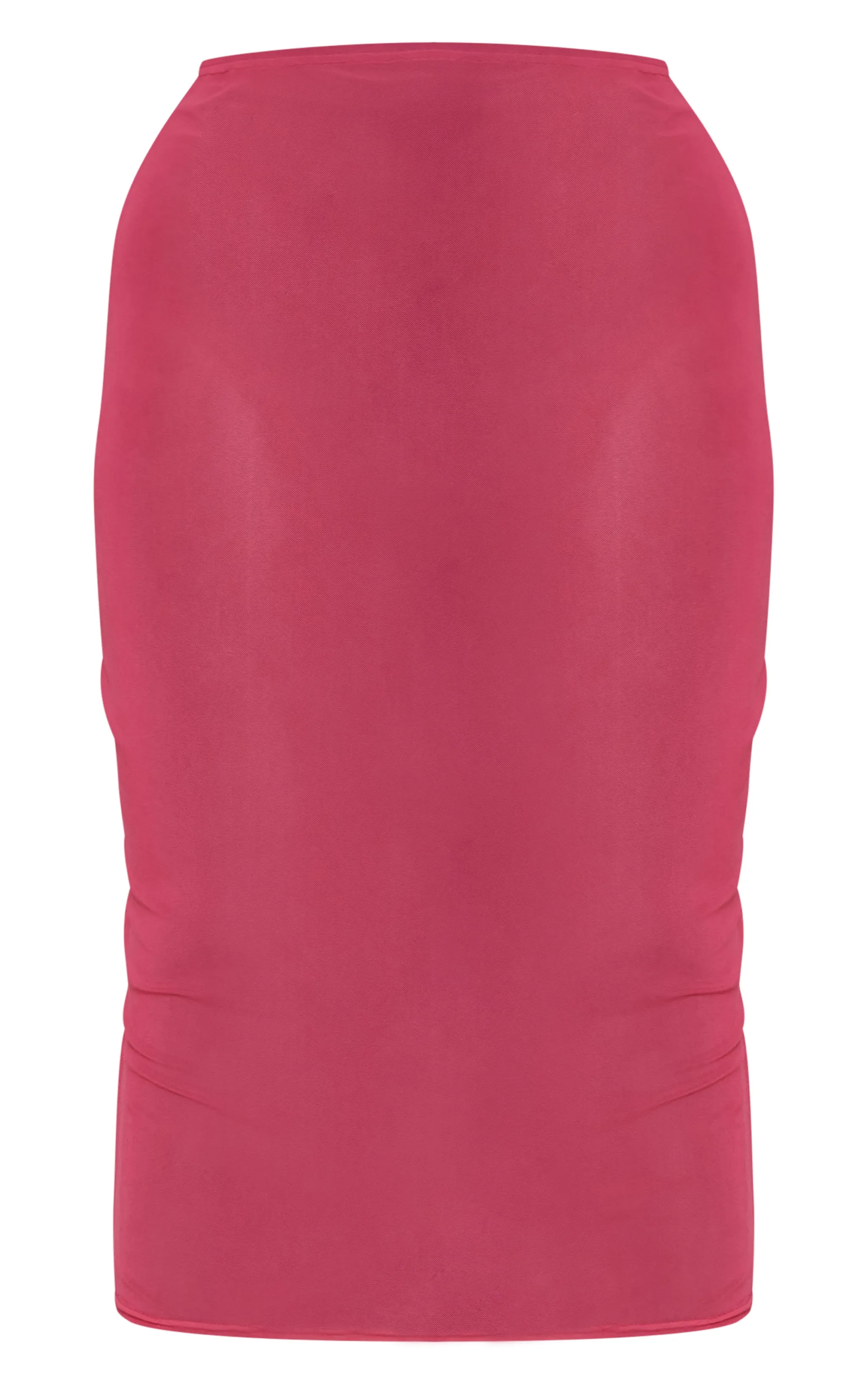 Plus Pink Mesh Beach Midi Skirt sold by Pretty Little Thing product image thumbnail 5