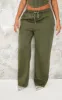 Shape Khaki Washed Wide Leg Joggers sold by Pretty Little Thing