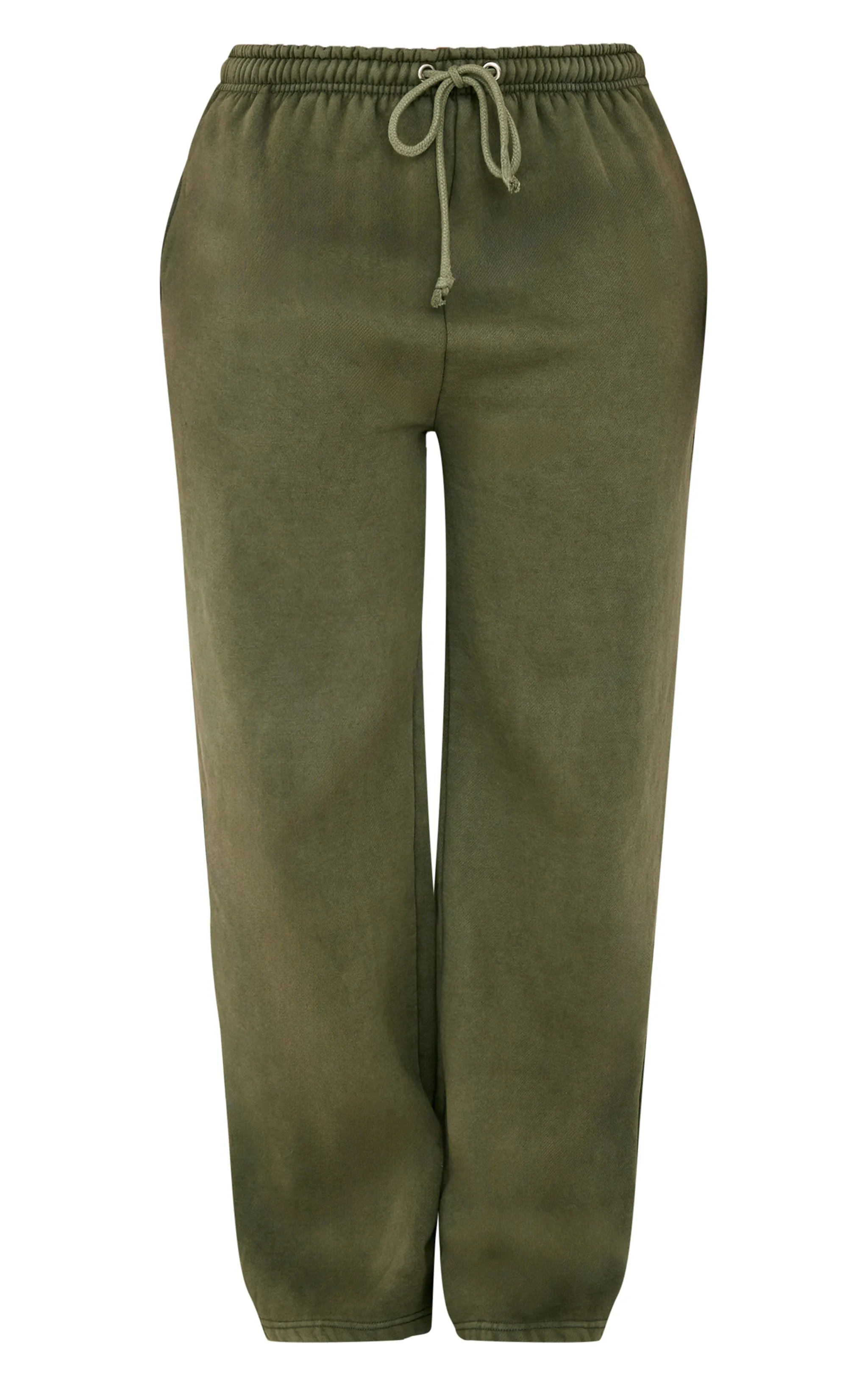 Shape Khaki Washed Wide Leg Joggers sold by Pretty Little Thing product image thumbnail 5