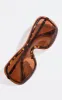 Tortoiseshell Metal Detailing Visor Sunglasses sold by Pretty Little Thing