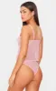 Pink Lace Open Front Corset Lingerie Set sold by Pretty Little Thing