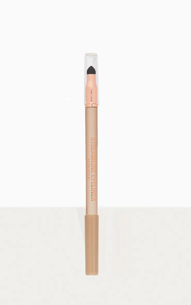 Makeup Revolution Streamline Waterline Eyeliner Pencil Rose Gold sold by Pretty Little Thing product image thumbnail 3
