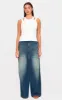 White Double Layer Ribbed Vest Top sold by Pretty Little Thing